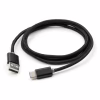 Дата кабель USB 2.0 AM to USB-C 1.0m LED black Vinga (VCPDCTCLED1BK) - Image 3