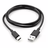 Дата кабель USB 2.0 AM to USB-C 1.0m PVC black Vinga (VCPDCTC1BK) - Image 2