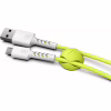 Дата кабель USB 2.0 AM to Micro 5P 1.0m Soft white/lime Pixus (4897058531176) - Image 4