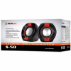 Акустическая система REAL-EL S-50 black-red (EL121100008) - Image 2