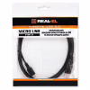 Дата кабель USB 2.0 AM to Micro 5P 2.0m Pro black REAL-EL (EL123500025) - Image 3