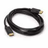 Кабель мультимедійний DisplayPort M to DisplayPort M 3.0m Vinga (VCPDPMM3BK) - Image 3