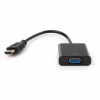 Переходник HDMI M to VGA F 0.15m 1080p black Vinga (VCPAHDMIM2VGAFBK) - Image 2