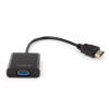 Переходник HDMI M to VGA F 0.15m 1080p black Vinga (VCPAHDMIM2VGAFBK) - Image 3