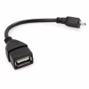 Переходник OTG USB 2.0 AF to Micro 5P 0.15m Vinga (VCPDCOTGMBK) - Image 3