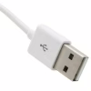 Дата кабель USB 2.0 AM to 3.5mm M 0.15m for iPod Shuffle Charge&Sync White Extradigital (KBA1651) - Image 3