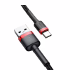 Дата кабель USB 2.0 AM to USB-C 1.0m Cafule 3A red+black Baseus (CATKLF-B91) - Image 2