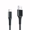 Дата кабель USB 2.0 AM to USB-C 1.2m Black Grand-X (FC-12B) - Image 3