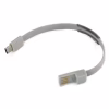 Дата кабель USB 2.0 AM to USB-C 0.2m grey Extradigital (KBU1779) - Image 2