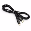 Дата кабель USB-C to Lightning 1.0m 3A 18W nylon braided black Vinga (VCPTCL3ANBK) - Image 2