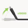 Дата кабель USB 2.0 AM to Lightning 1.0m black Belkin (CAA002BT1MBK) - Image 3
