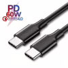 Дата кабель USB-C to USB-C 1.0m US286 3A Black Ugreen (50997) - Image 2
