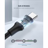 Дата кабель USB 2.0 AM to USB-C 1.0m US287 Black Ugreen (60116) - Image 6