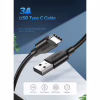 Дата кабель USB 2.0 AM to USB-C 2.0m US287 Black Ugreen (60118) - Image 2