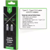 Дата кабель USB-C to USB-C 1.0m 100W E-Mark Chip Nylon Vinga (VCPCTC100BK) - Image 2