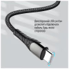 Дата кабель USB-C to USB-C 2.0m PD Fast Charging 65W 3A grey ColorWay (CW-CBPDCC039-GR) - Image 5