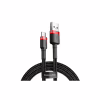 Дата кабель USB 2.0 AM to USB-C 2.0m 2A red-black Baseus (CATKLF-C91) - Image 3