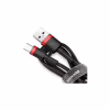 Дата кабель USB 2.0 AM to USB-C 3.0m 2A red-black Baseus (CATKLF-U91) - Image 2
