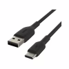 Дата кабель USB 2.0 AM to USB-C 1.0m PVC black Belkin (CAB001BT1MBK) - Image 3