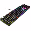 Клавиатура Vinga KBGM-100 LED Blue Switch USB Black (KBGM-100 Black) - Image 2