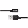 Дата кабель USB 2.0 AM to Lightning 0.25m black ColorWay (CW-CBUL048-BK) - Image 4