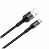 Дата кабель USB 2.0 AM to USB-C 1.0m nylon black ColorWay (CW-CBUC045-BK) - Image 2