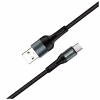 Дата кабель USB 2.0 AM to USB-C 1.0m nylon black ColorWay (CW-CBUC045-BK) - Image 3