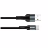 Дата кабель USB 2.0 AM to USB-C 1.0m nylon black ColorWay (CW-CBUC045-BK) - Image 4