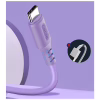 Дата кабель USB 2.0 AM to USB-C 1.0m soft silicone violet ColorWay (CW-CBUC044-PU) - Image 3