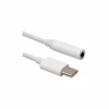 Перехідник Lapara USB Type-C Male - Audio AUX mini jack 3,5 mm Female (LA-Type-C-Audio-3.5mm white) - Image 2