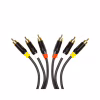 Кабель мультимедійний 3xRCA M to 3xRCA M 1.5m PowerPlant (CA911745) - Image 2