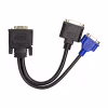 Переходник DVI-I (M) to DVI-D (F) + VGA (F), 0.3m PowerPlant (CA912551) - Image 2
