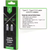 Дата кабель USB-C to USB-C 2.0m 100W E-Mark Chip Nylon Vinga (VCPCTC100BK2) - Image 2