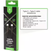 Дата кабель USB-C to USB-C 1.0m 60W PVC Vinga (VCDCCC31) - Image 2