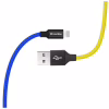 Дата кабель USB 2.0 AM to Lightning 1.0m National ColorWay (CW-CBUL052-BLY) - Image 4