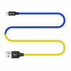 Дата кабель USB 2.0 AM to Micro 5P 1.0m National ColorWay (CW-CBUM052-BLY) - Image 5