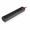 Сетевой фильтр питания REAL-EL RS-6 Protect M 3m, black (EL122300034) - Image 5