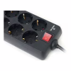 Мережевий фільтр живлення REAL-EL RS-8 Protect 5m, black (EL122300024) - Image 3