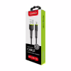 Дата кабель USB 2.0 AM to Micro 5P 2.0m CBFLEXM2 black Intaleo (1283126521430) - Image 2