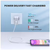 Дата кабель USB-C to Lightning 2.0m US1713A Nickel Plating ABS Shell White Ugreen (60749) - Image 2