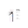 Дата кабель USB-C to USB-C 2.0m US261 18W Round Cable Nickel Plating Aluminum Shell Black Ugreen (50152) - Image 5