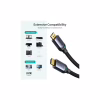Кабель мультимедийный HDMI M to HDMI M 2.0m V2.1 8K60Hz HDR10 HLG Choetech (XHH01-BK) - Image 5