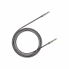 Кабель мультимедійний 3.5mm M to 3.5mm M 1.5m silver-black Baseus (CAM30-CS1) - Image 2
