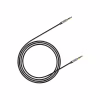 Кабель мультимедийный 3.5mm M to 3.5mm M 1.0m silver-black Baseus (CAM30-BS1) - Image 2