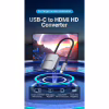 Переходник USB3.1 Type-C to HDMI (F) 4K 30HZ 0.15m Vention (TDEHB) - Image 2