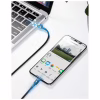 Дата кабель USB-C to Lightning 1.0m 18W 2.1A Cafule Black-Grey Baseus (CATLKLF-G1) - Image 8