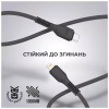 Дата кабель USB-C to Lightning 1.0m AR88 3A Black Armorstandart (ARM65287) - Image 2