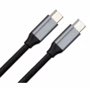 Дата кабель USB-C to USB-C 1.5m USB3.2 Gen2 100W 10GBps Nylon Vinga (VCPDCU3215) - Image 2