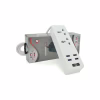 Сетевой фильтр питания Voltronic TВ-Т07, 2роз, 4*USB White (ТВ-Т07-White) - Image 2