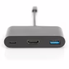 Переходник USB-C to HDMA 2xUSB Digitus (DA-70855) - Image 2